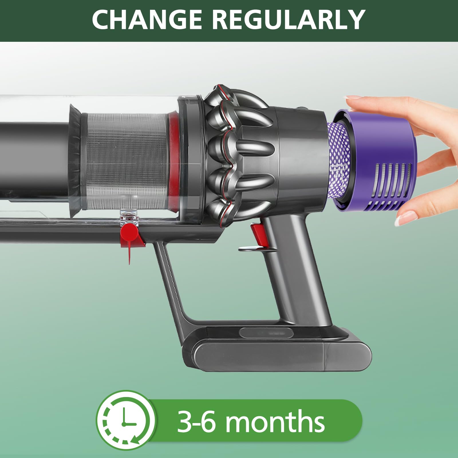 naさん専用 Amazon.com: 2 Pack V10 Filters Replacement for Dyson Cyclone